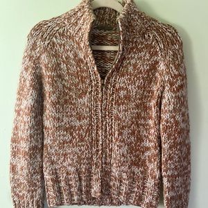 Vintage J Crew Zip Up Sweater